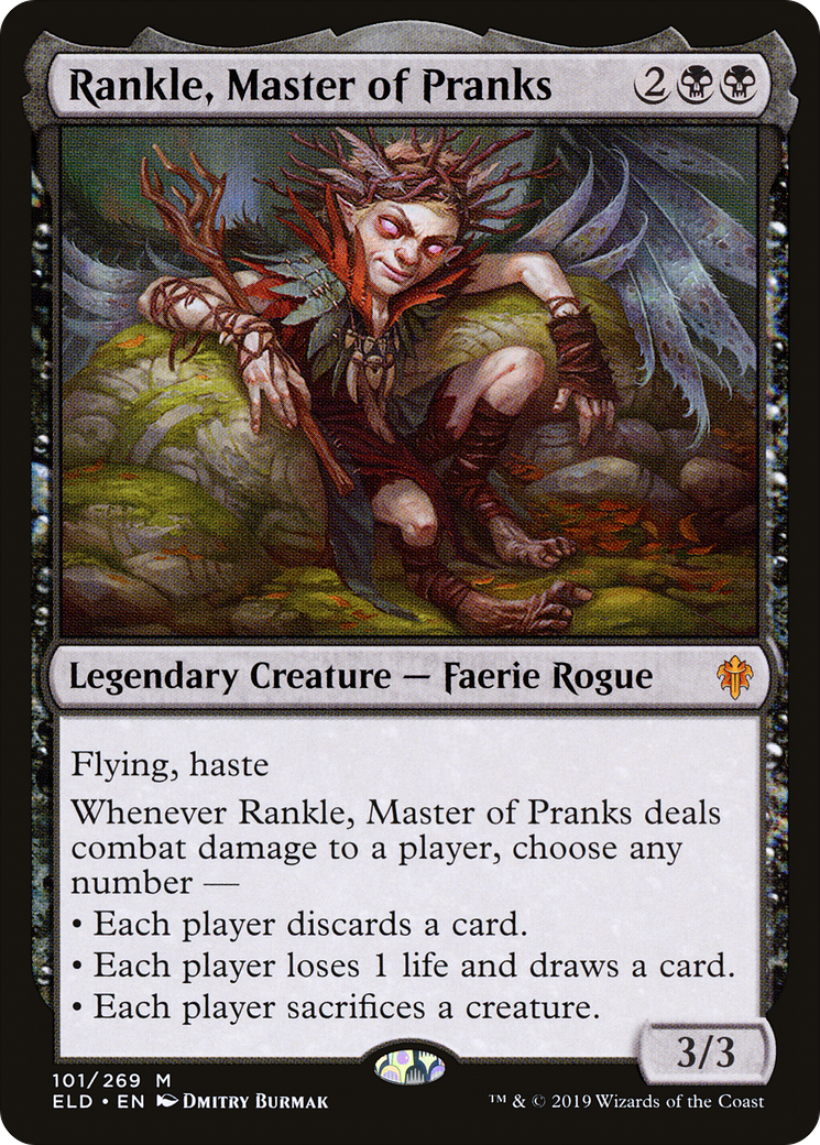 Rankle, Master of Pranks (ELD-101) - Throne of Eldraine