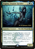 Zegana, Utopian Speaker (PRE-214) - Ravnica Allegiance Promos Foil