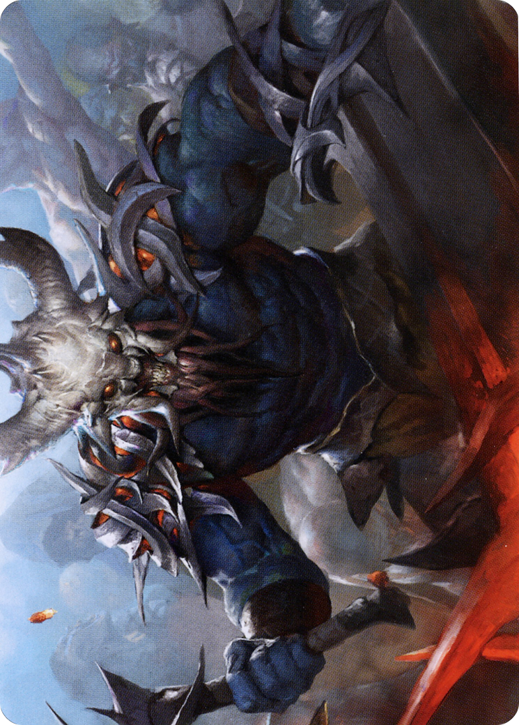 Frenzied Raider // Frenzied Raider (ASKHM-034) - Art Series: Kaldheim (Borderless)