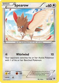 Spearow  - Reverse Holofoil XY  Phantom Forces - Common