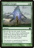 Kruphix's Insight (JOU-129) - Journey into Nyx Foil