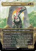 Gishath, Sun's Avatar (Borderless) (LCI-330) - The Lost Caverns of Ixalan Foil