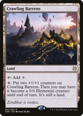 Crawling Barrens (PPZNR-262P) - Zendikar Rising Promos