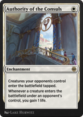 Authority of the Consuls (KLR-009) - Kaladesh Remastered