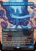 Sphinx of Forgotten Lore (Borderless) (FDN-314) - Foundations