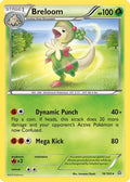 Breloom  - Reverse Holofoil XY  Primal Clash - Rare