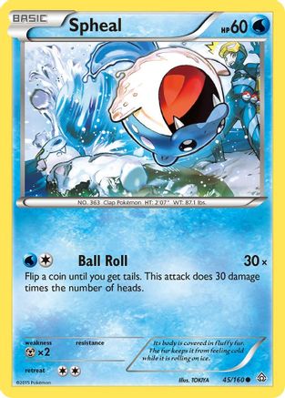 Spheal (45) (45) 045  XY  Primal Clash - Common