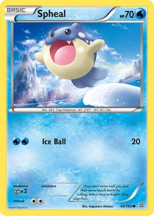 Spheal (46) (46) 046  XY  Primal Clash - Common