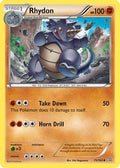 Rhydon  - Reverse Holofoil XY  Primal Clash - Uncommon