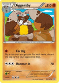 Diggersby  - Reverse Holofoil XY  Primal Clash - Rare