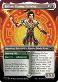 Kellan, Daring Traveler (Borderless) (LCI-341) - The Lost Caverns of Ixalan Foil