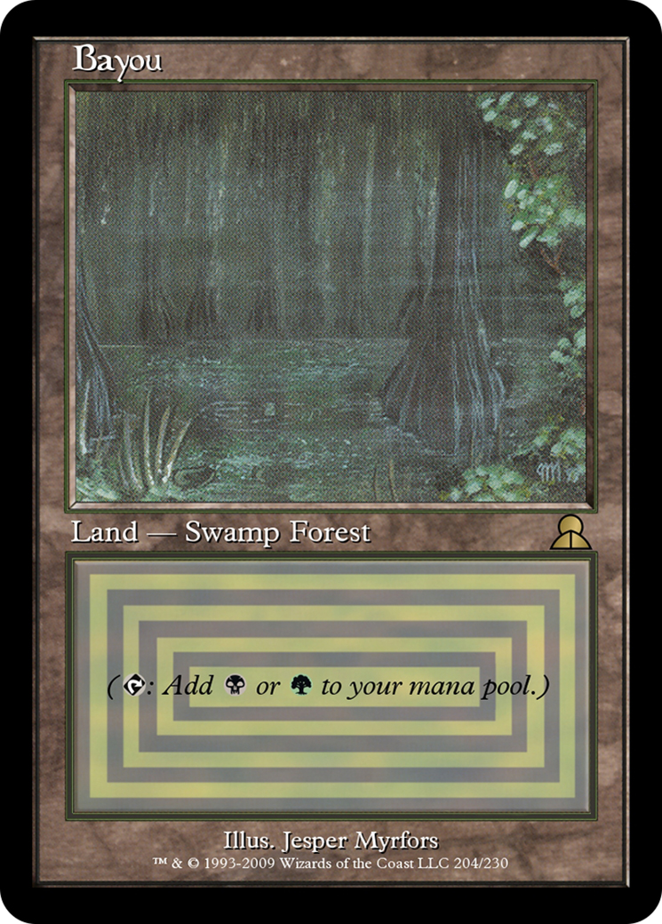 Bayou (ME3-204) - Masters Edition III Foil