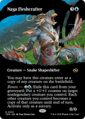 Naga Fleshcrafter (Borderless) (TDM-333) - Tarkir: Dragonstorm: (Showcase) Foil