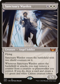 Sanctuary Warden (Showcase) (SNC-343) - Streets of New Capenna: (Showcase) Foil