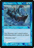 Sea Monster (7ED-097) - 7th Edition Foil