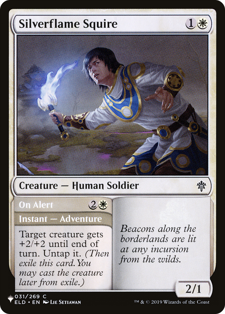 Silverflame Squire (LIST-031/269) - The List
