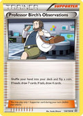 Professor Birch's Observations 134  - Reverse Holofoil XY  Primal Clash - Uncommon