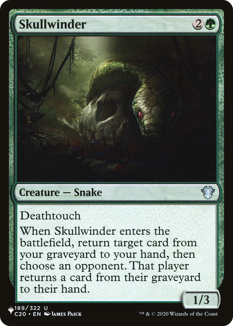 Skullwinder (LIST-189/322) - The List