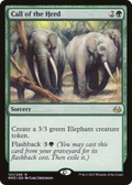 Call of the Herd (MM3-121) - Modern Masters 2017 Foil