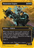 Possession Engine (Borderless) (First-Place Foil) (DFT-521) - Aetherdrift Foil