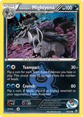 Team Aqua's Mightyena 018  - Reverse Holofoil Double Crisis - Common