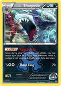 Team Aqua's Sharpedo 021  - Reverse Holofoil Double Crisis - Holo Rare