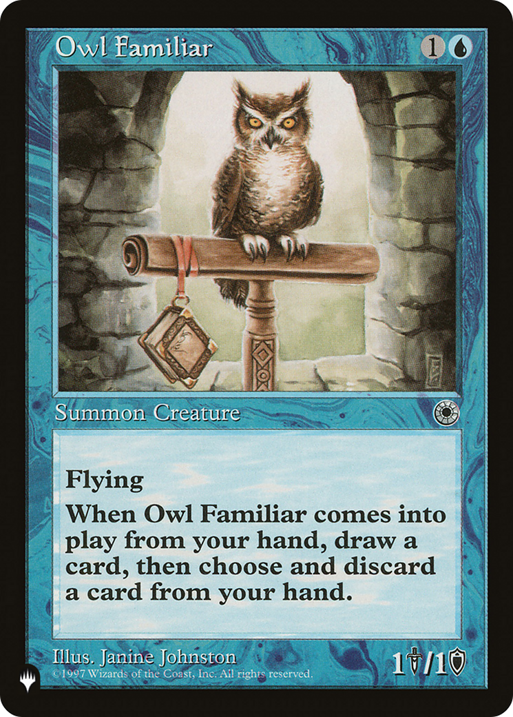 Owl Familiar (LIST-) - The List