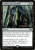 Awaken the Erstwhile (PRE-061) - Ravnica Allegiance Promos Foil