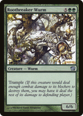 Rootbreaker Wurm (9ED-267) - 9th Edition Foil
