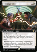 Tenuous Truce (Extended Art) (NCC-095) - New Capenna Commander: (Extended Art) Foil