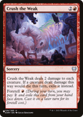 Crush the Weak (LIST-128/285) - The List