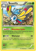 Beautifly 005  - Holofoil XY  Roaring Skies - Holo Rare