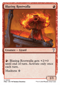 Blazing Rootwalla (White Border) (MB2-054) - Mystery Booster 2