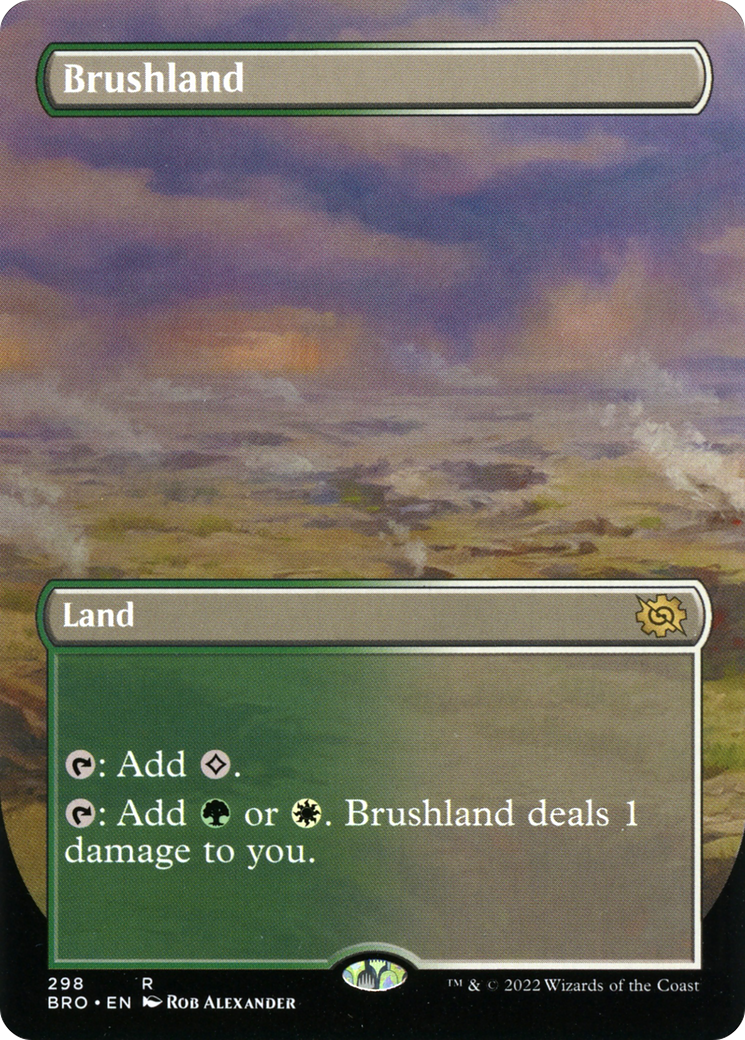 Brushland (Borderless) (BRO-298) - The Brothers' War Foil