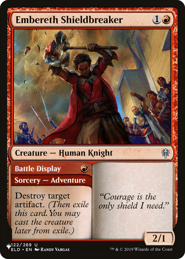 Embereth Shieldbreaker (LIST-122/269) - The List