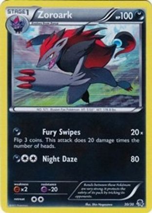 Zoroark (#17 Non-Holo)  BW Trainer Kit Excadrill & Zoroark - Common