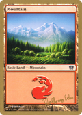 Mountain (343) - 2003 Wolfgang Eder (8ED) (WCD-) - World Championship Decks 2003
