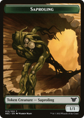 Saproling (TNEC-010) - Neon Dynasty Commander Tokens Foil