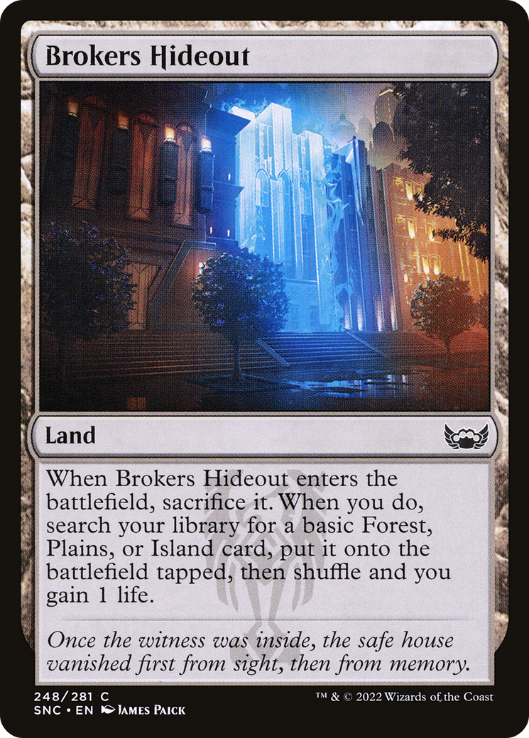 Brokers Hideout (SNC-248) - Streets of New Capenna