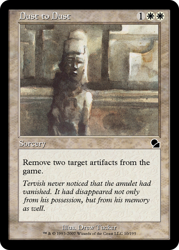 Dust to Dust (ME1-010) - Masters Edition Foil