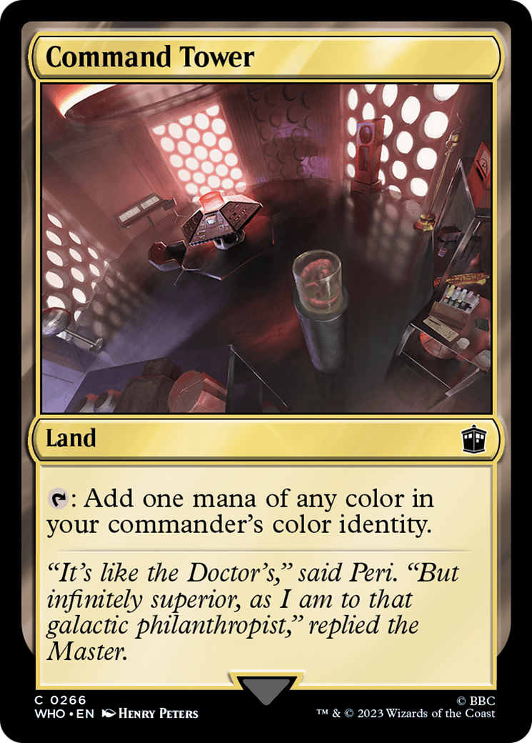 Command Tower (0266) (WHO-266) - Doctor Who
