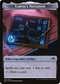 Tamiyo's Notebook Token (NEO-016) - Kamigawa: Neon Dynasty Tokens