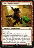 Dire Fleet Daredevil (PRE-099) - Rivals of Ixalan Promos Foil
