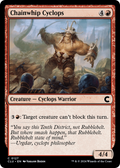 Chainwhip Cyclops (CLU-127) - Ravnica: Clue Edition