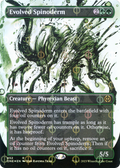 Evolved Spinoderm (Showcase) (Step-and-Compleat Foil) (ONE-452) - Phyrexia: All Will Be One: (Showcase) (Borderless) Foil