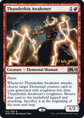 Thunderkin Awakener (PRE-162) - Core Set 2020 Promos Foil