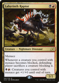 Labyrinth Raptor (PPIKO-193) - Ikoria: Lair of Behemoths Promos Foil