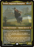 Tetsuo, Imperial Champion (DMC-066) - Dominaria United Commander Etched Foil