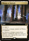 Throne of Makindi (Extended Art) (ZNR-379) - Zendikar Rising: (Extended Art)
