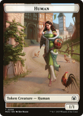 Human (TMOC-006) - March of the Machine Commander Tokens
